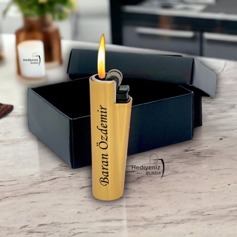 Clipper Metal Kılıflı Çakmak