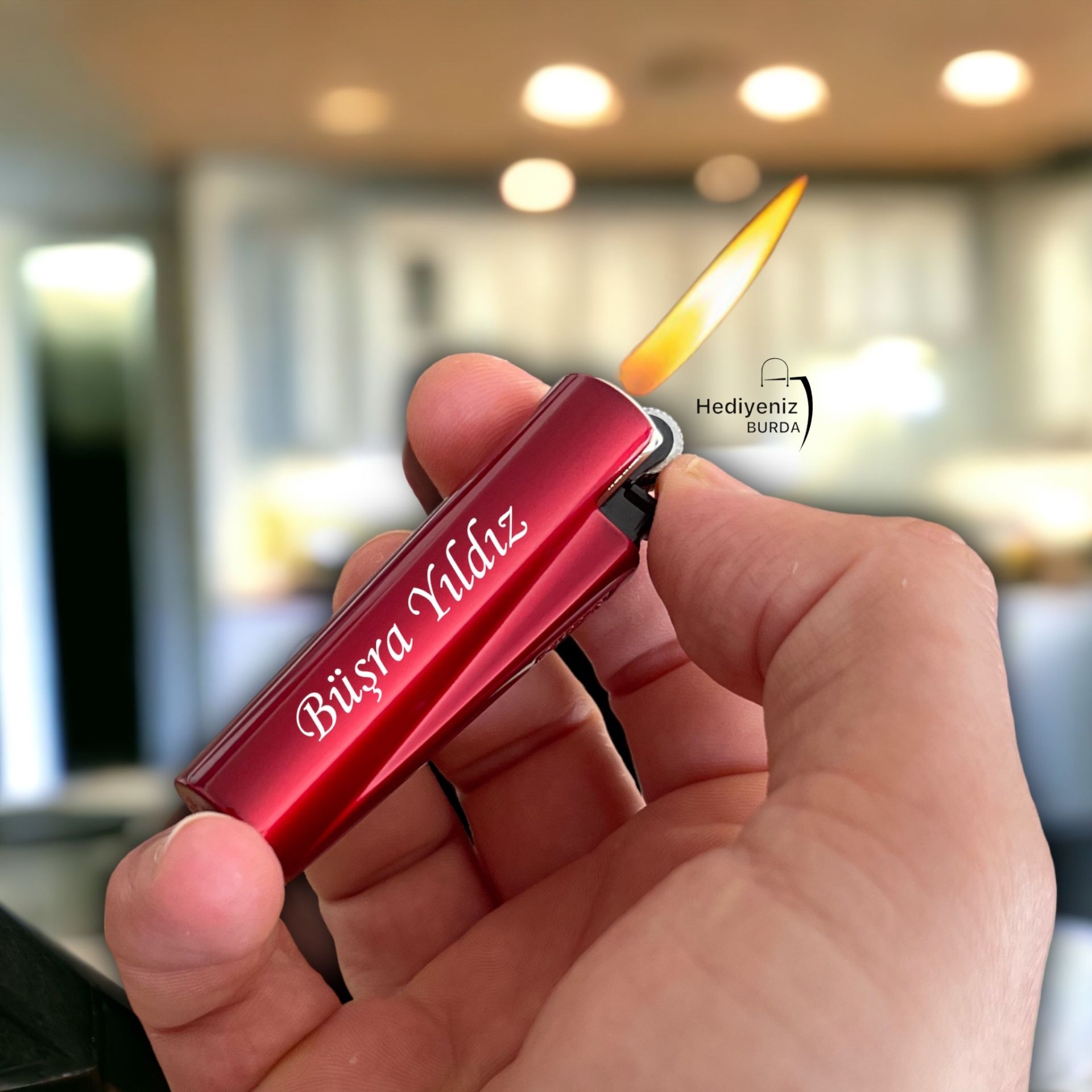 Clipper Metal Kılıflı Çakmak