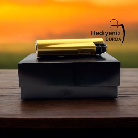 Clipper Metal Kılıflı Çakmak