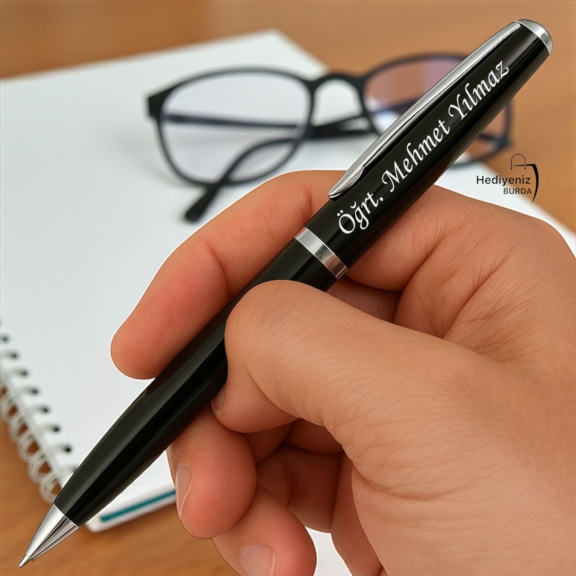 Hemen Kargo İsme Özel Kutulu Metal İmza Kalemi