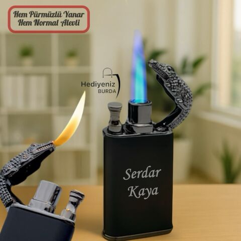 Kişiye Özel Premium Hediye Seti Hakiki Deri Cüzdan Kartlık Kemer Çakmak Tesbih Anahtarlık Kravat