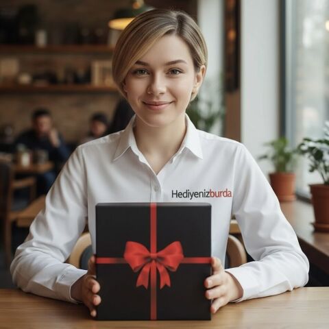 Hemen Kargo Lüks Hediye Seti, Çelik Termos Bardak, Filtre Kahve, French Press, Seramik Kupa, Defter, Kalem